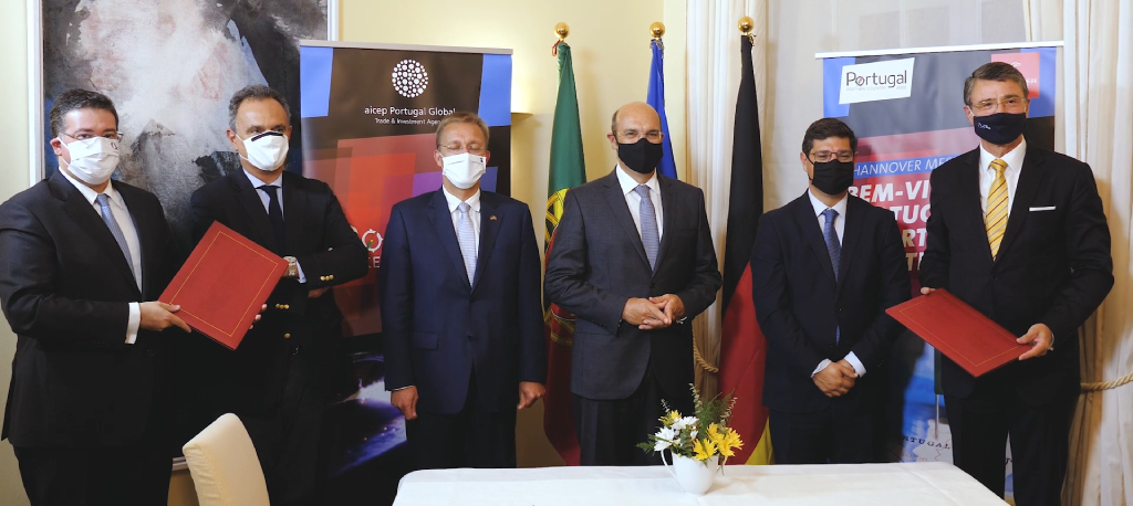 Assinatura do contrato Portugal País-parceiro da HANNOVER MESSE 22